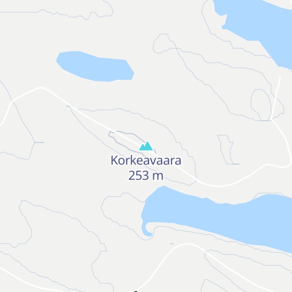 Map of Korkeavaara