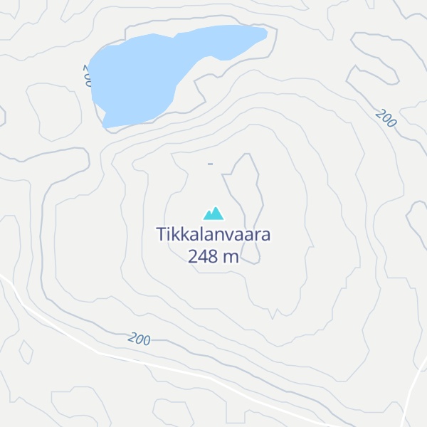 Map of Tikkalanvaara