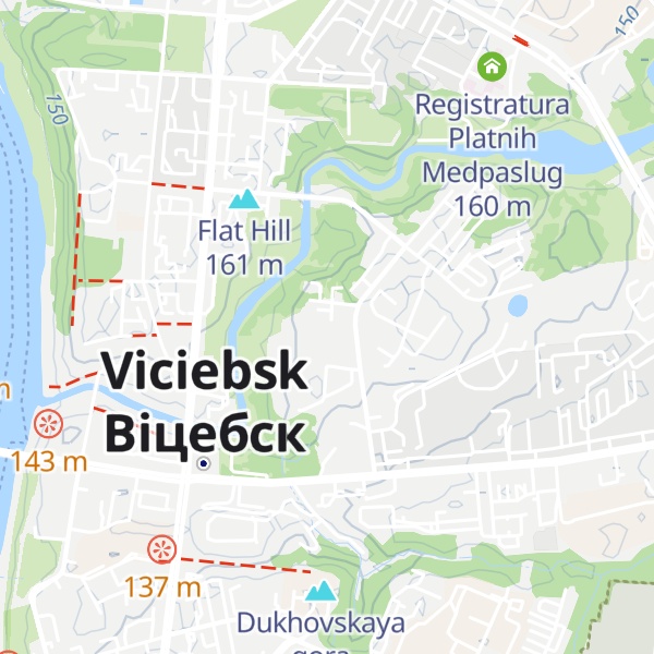 Map of Kstova