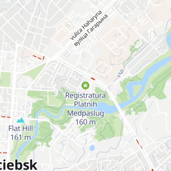 Map of Registratura Platnih Medpaslug