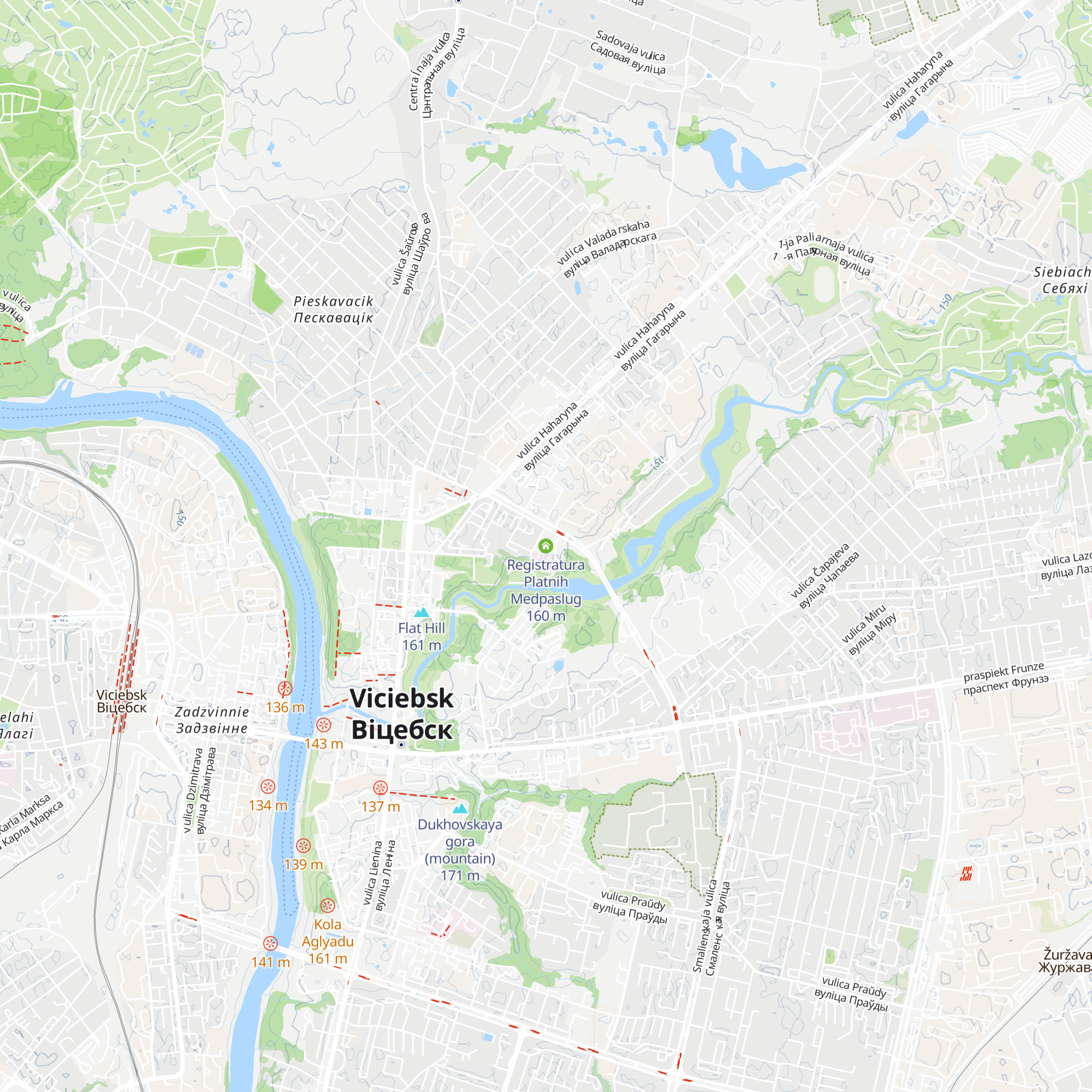 Registratura Platnih Medpaslug map