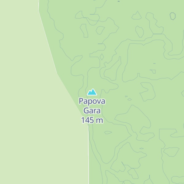 Map of Papova Gara