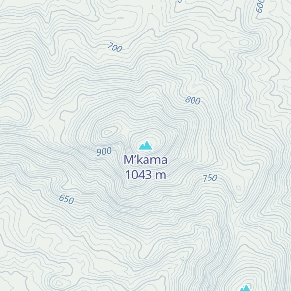 Map of M’kama