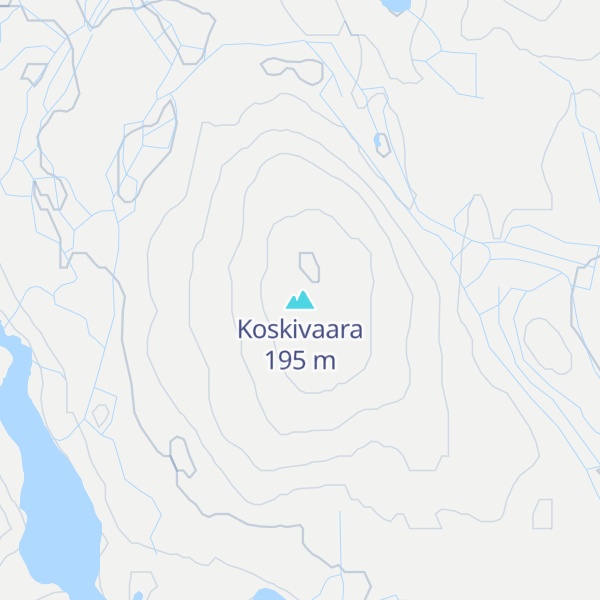 Map of Koskivaara