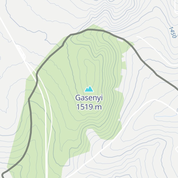 Map of Gasenyi