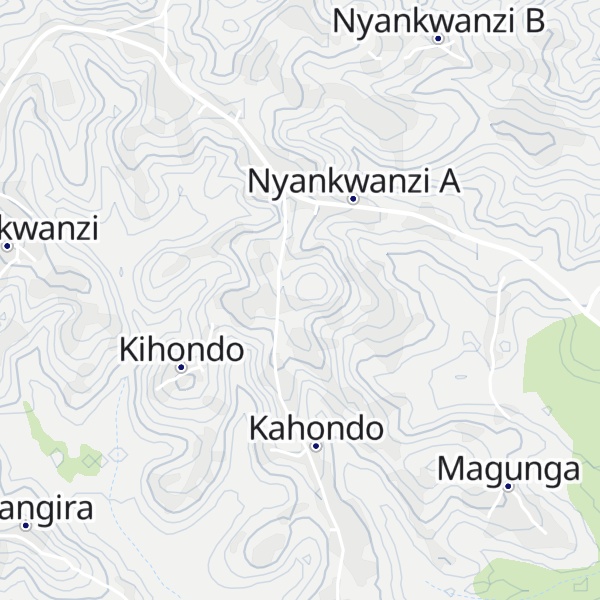 Map of Magunga