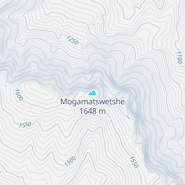 Map of Mogamatswetshe