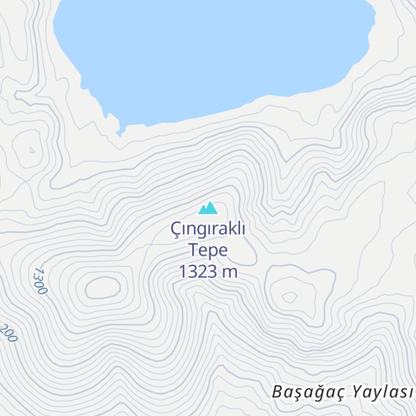 Map of Çıngıraklı Tepe