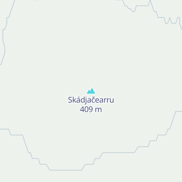 Map of Skádjačearru