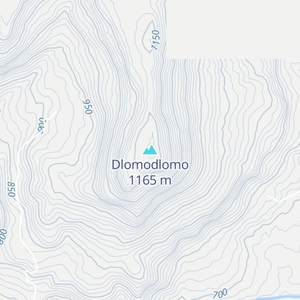 Map of Dlomodlomo
