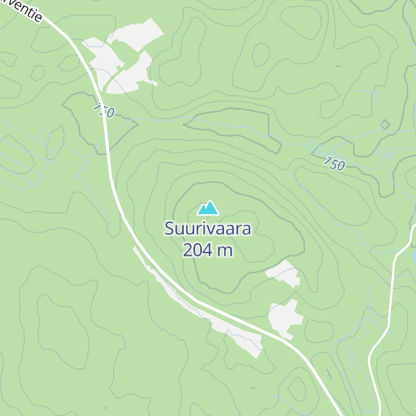 Map of Suurivaara