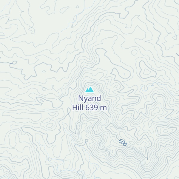 Map of Nyand Hill