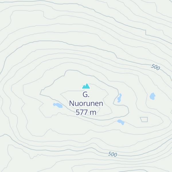 Map of G. Nuorunen
