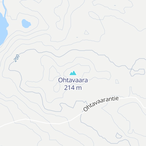 Map of Ohtavaara