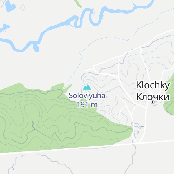 Map of Solov'yuha