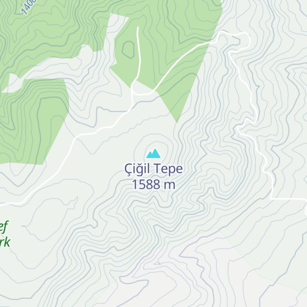 Map of Çiğil Tepe