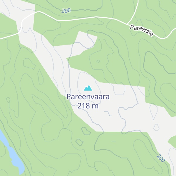 Map of Pareenvaara