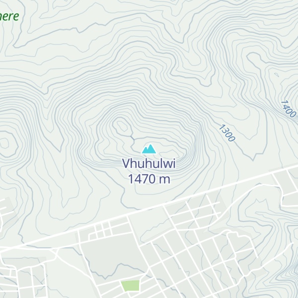 Map of Vhuhulwi