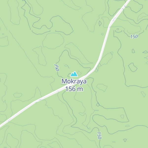 Map of Mokraya