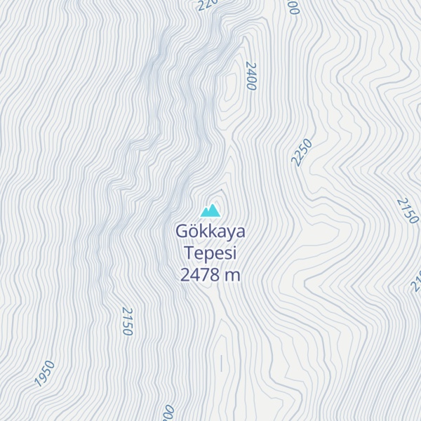 Map of Gökkaya Tepesi