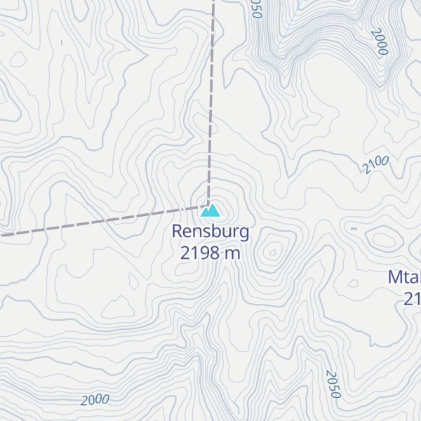 Map of Rensburg