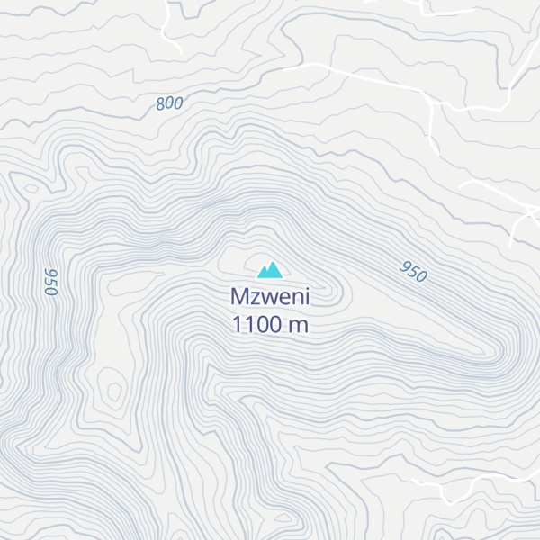 Map of Mzweni