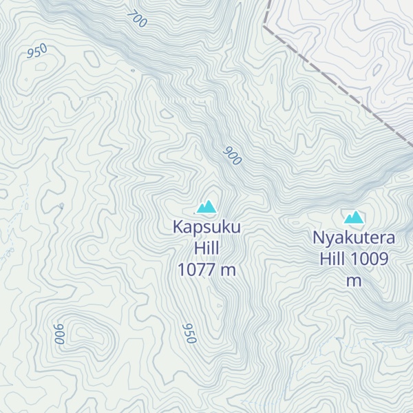 Map of Kapsuku Hill