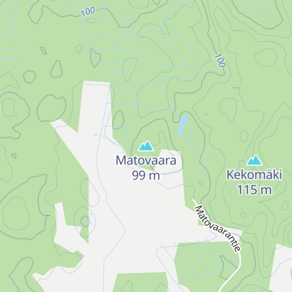 Map of Matovaara