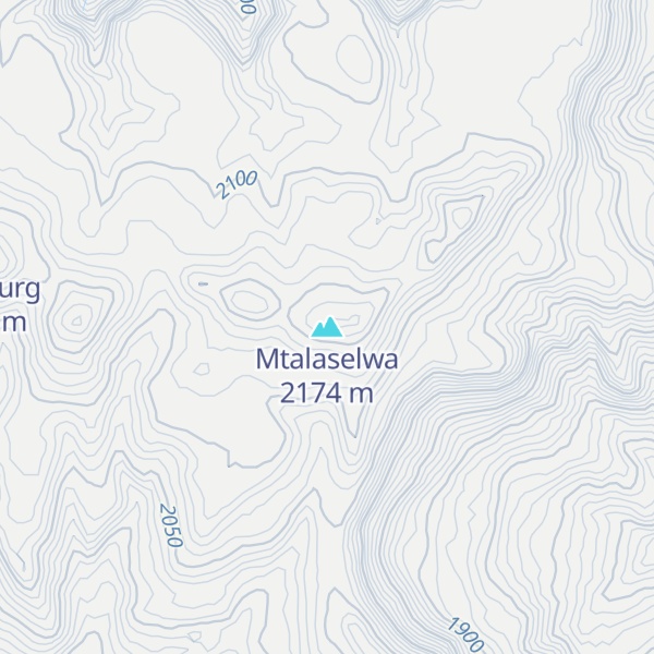 Map of Mtalaselwa