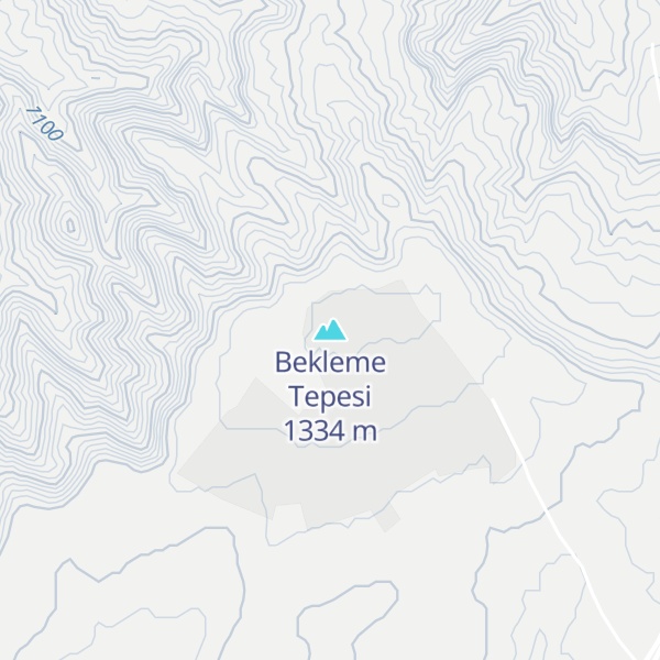 Map of Bekleme Tepesi