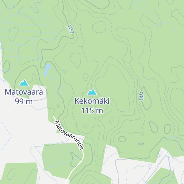 Map of Kekomäki