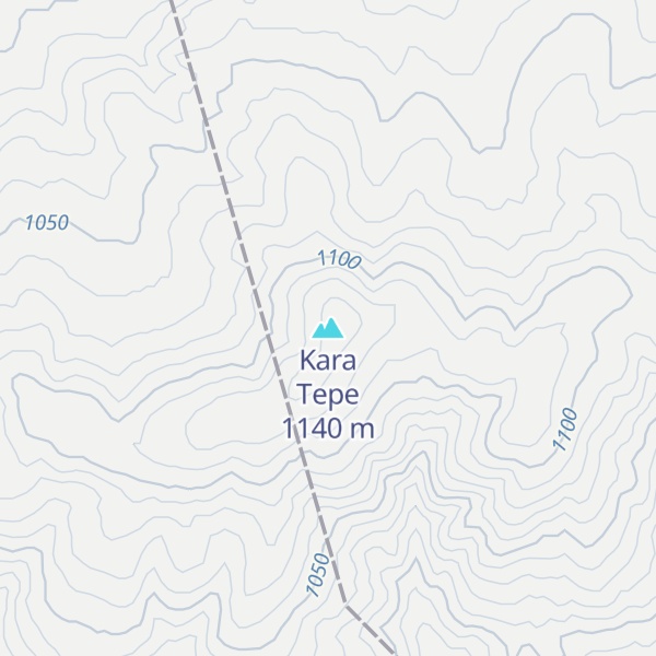 Map of Kara Tepe