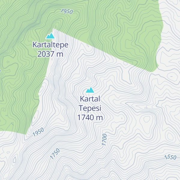Map of Kartal Tepesi