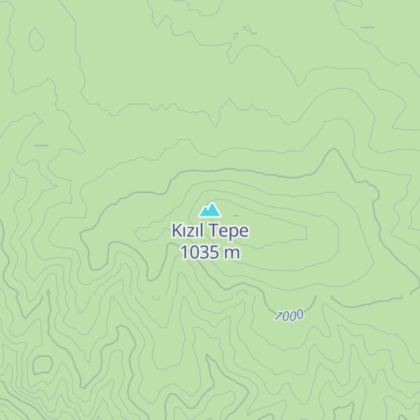 Map of Kızıl Tepe