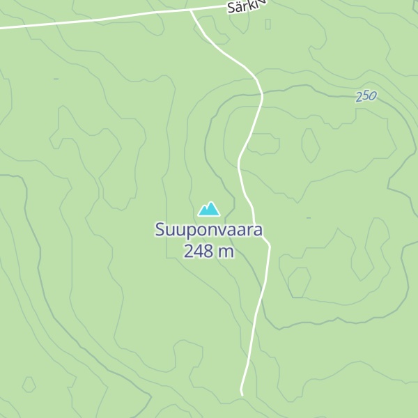 Map of Suuponvaara