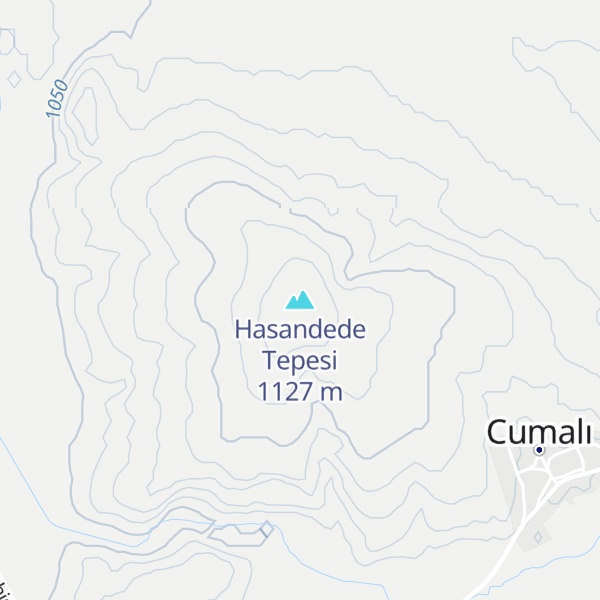 Map of Hasandede Tepesi