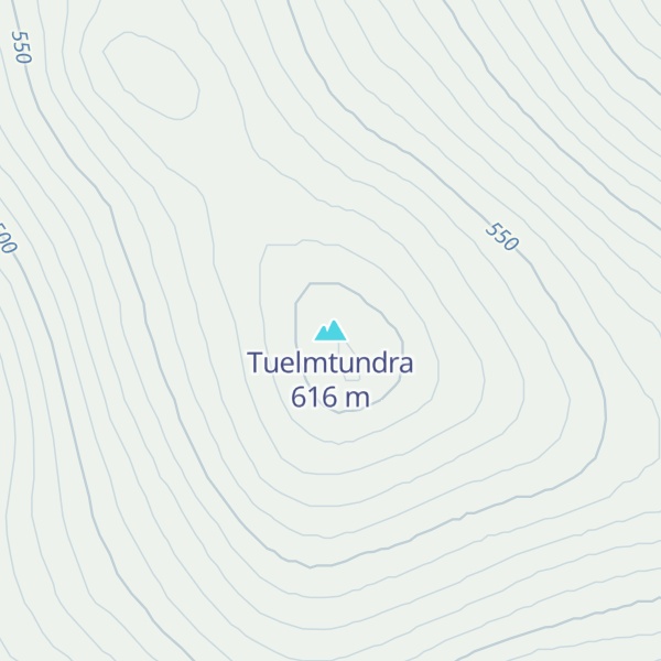 Map of Tuelmtundra