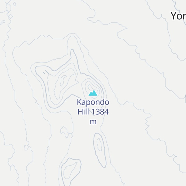 Map of Kapondo Hill
