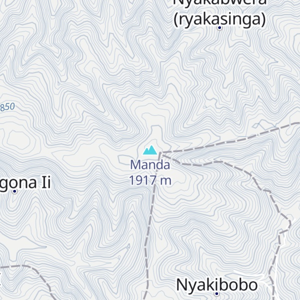 Map of Manda