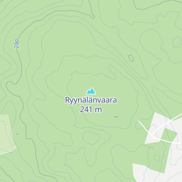 Map of Ryynälänvaara