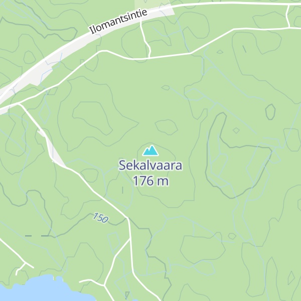 Map of Sekalvaara