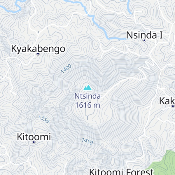 Map of Ntsinda