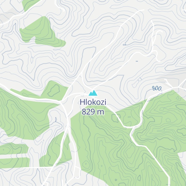 Map of Hlokozi