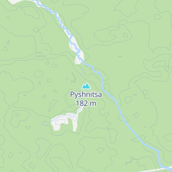Map of Pyshnitsa