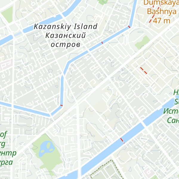 Map of Gorodskoe Turistsko-informacionnoe Byuro