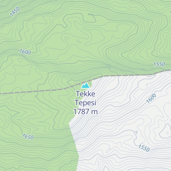 Map of Tekke Tepesi