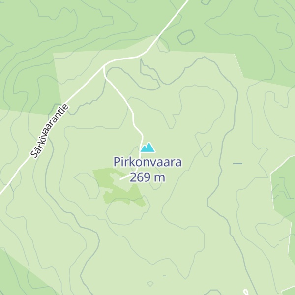 Map of Pirkonvaara