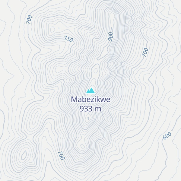 Map of Mabezikwe