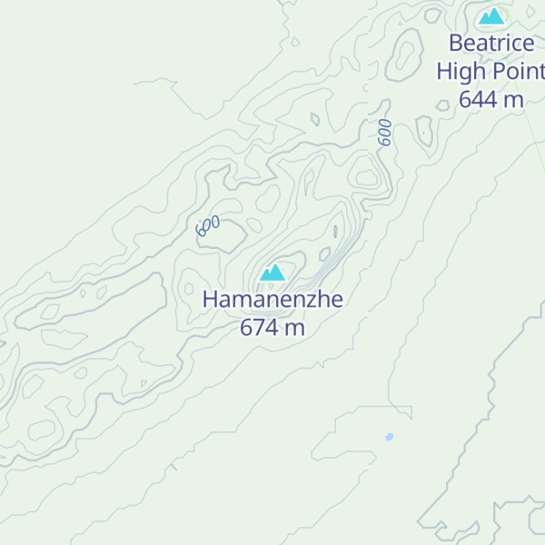 Map of Hamanenzhe