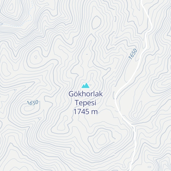 Map of Gökhorlak Tepesi